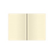 Zápisník Flexio Olive linajkový 14,5 x 20,5 cm, 192 strán