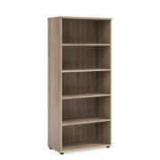 Policová skriňa BASIC, otvorená, 80x40x182,1cm, dub Somona