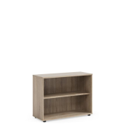 Policová skriňa BASIC, otvorená, 100x40x75,3cm, dub Somona