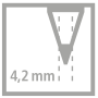 Ceruzka STABILO ergonomická EASYgraph pre ľavákov 6ks