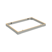 Sokel ku skriniam Strong, 80x5x56 cm, sivá