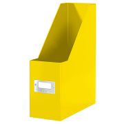 Zakladač 4-krúžkový Leitz WOW celoplastový 4cm žltý