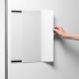 Magnetický držiak dokumnetov DURABLE rPET A3 , zasúvateľný, transparentný, 5 ks