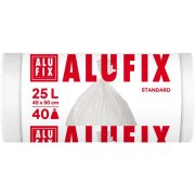 Vrecia na odpadky 25 ℓ, 40ks, 10mic, HDPE 50x45cm, biele,