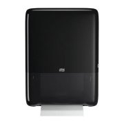 Mini zásobník na nadväzujúce papierové utierky na ruky Tork PeakServe, čierny H5