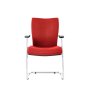 Konferenčná stolička Gala červená D3