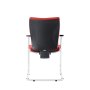 Konferenčná stolička Gala červená D3