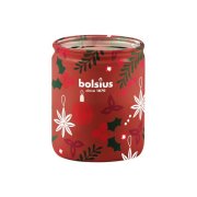Bolsius Sklo 68x80mm Vianočné okamžiky, vonná sviečka