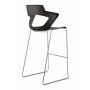 Barová stolička Aoki Bar, čierna
