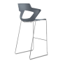 Barová stolička Aoki Bar, antracit