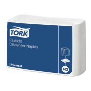 Papierové servítky 1-vrstv. TORK Fastfold biele N4 (36x300ks)