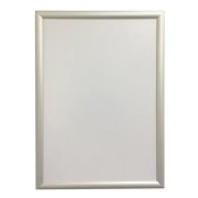 Klaprám A4 ostrý roh, strieborný